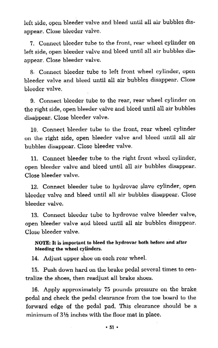 1951 Chevrolet Trucks Operators Manual Page 73
